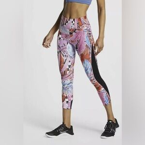 Nike Laser Fuchsia Printed Tights